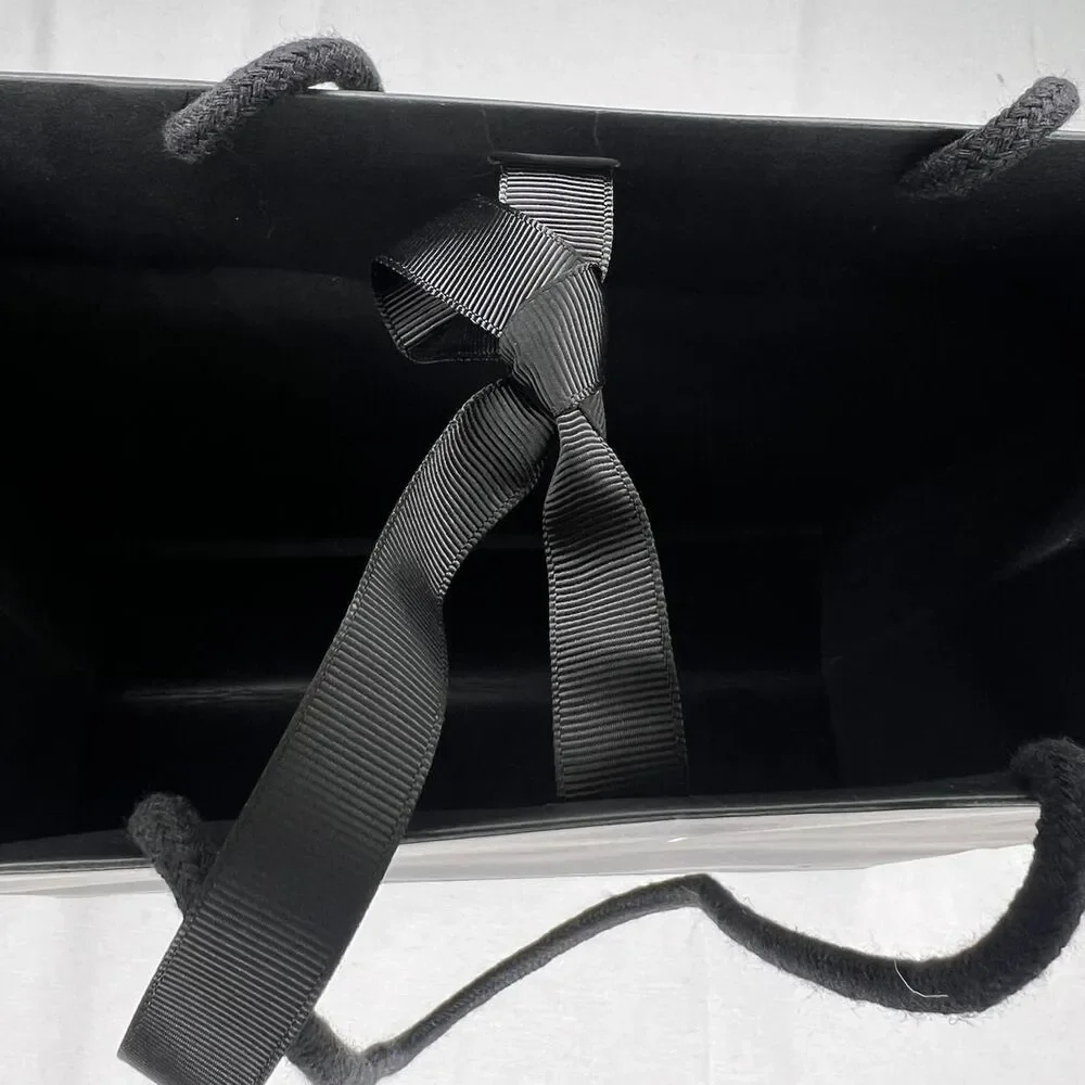 *EMPTY* Gucci Women's Black and Gold shopper Bag